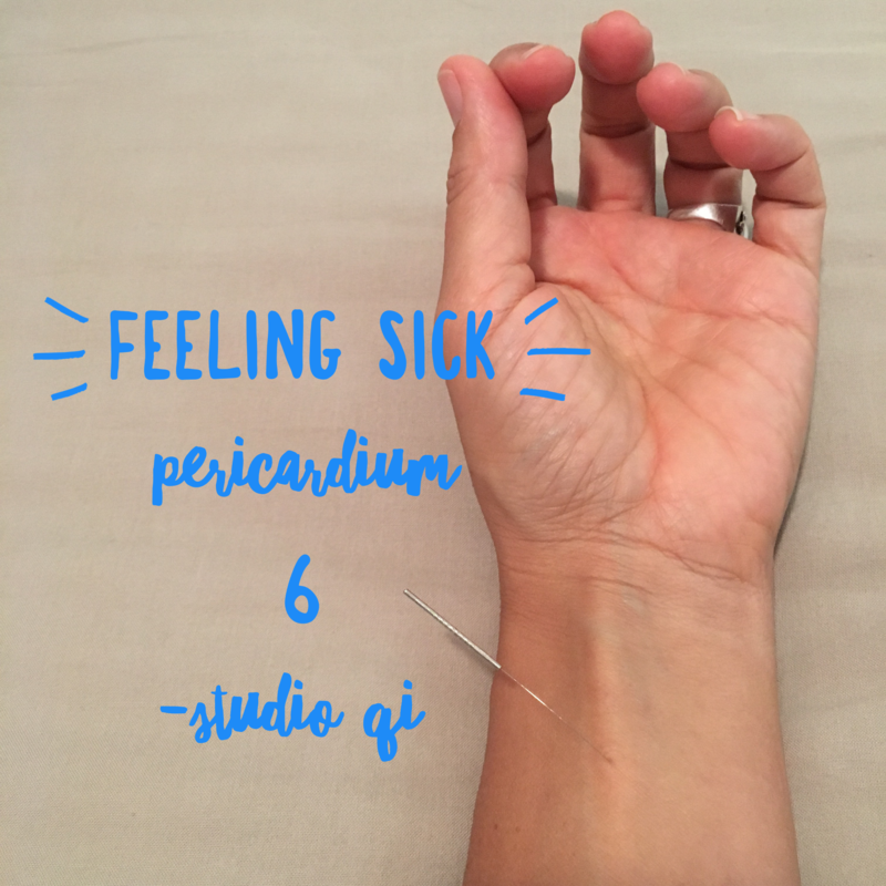 Pericardium 6 for Nausea & Anxiety Pericardium 6 for Nausea & Anxiety